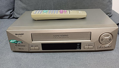 懷舊收藏--Sharp VHS 錄放影機 VC-A315 二手