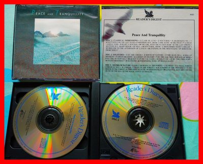 ◎1995年-3片CD-AAD錄音技術-Peace and Tranquility-等45首-讀者文摘古典音樂選集-歡