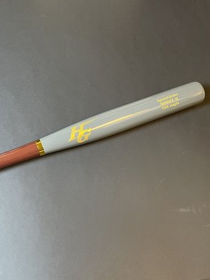 棒球世界全新Higold楓木壘球棒特價水管灰棕金圈配色款平衡型