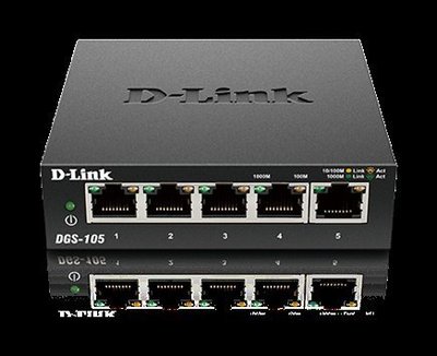 【詮弘科技-有門市-有現貨-有保固】D-LINK DGS-105 交換器