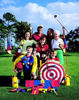 SNAG高爾夫球桿兒童塑料套裝青少年幼兒園教學器材粘靶球軟球正品-野原