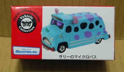 【TF玩具】TOMICA  東京 迪士尼樂園 限定  怪獸大學 怪獸大學 毛怪  小巴士