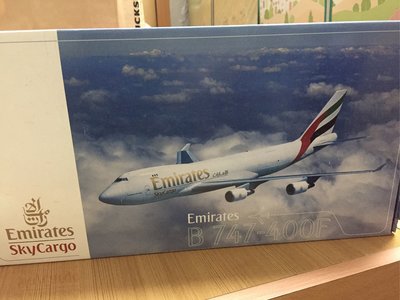 Emirates 阿聯酋航空 B747-400F 飛機模型