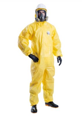 【含稅-可統編】C級防護衣 化學防護衣 4000S 適用於酸鹼化學物質處理、醫院疫情防護、有毒氣體環境等等
