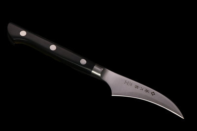💖 藤次郎💖【VG10 橄欖小彎刀 7cm】 日本刃物 廚房刀具 手打 八煌刃物