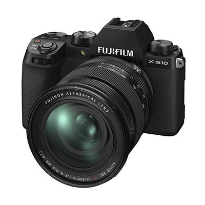 [板橋富豪相機]FUJIFILM X-S10 XF16-80mm 變焦鏡組 3吋可翻轉螢幕 ~公司貨