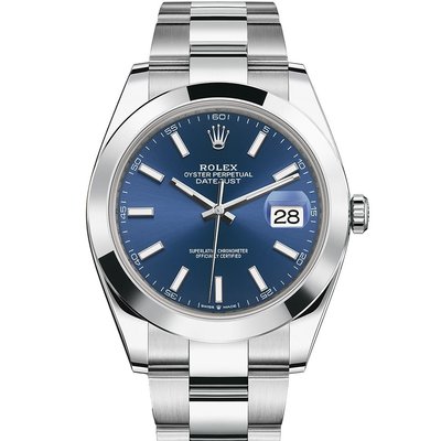 【公信精品】勞力士 ROLEX 126300 預購熱門錶款 藍色釘字面盤 詳情歡迎來電洽詢