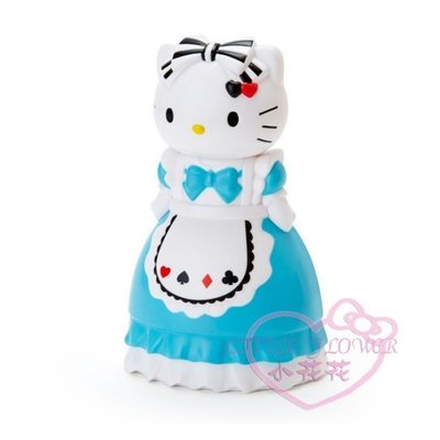 ♥小公主日本精品♥hello kitty凱蒂貓愛麗絲站姿造型手握梳藍色洋裝可愛手拿梳梳子居家生活實用品