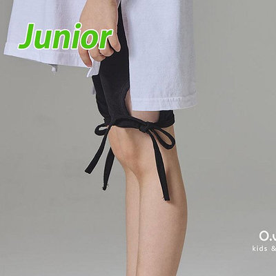 JS~JL ♥褲子(BLACK) O.WEN-2 24夏季 QWE240513-025『韓爸有衣正韓國童裝』~預購