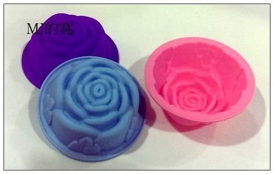 韓國可愛玫瑰手工皂 玫瑰薔薇矽膠模具 巧克力模~MJ的窩~