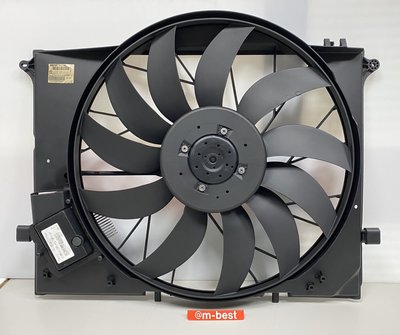 BENZ R230 SL350 650W 03- 水箱散熱馬達 輔助 散熱 電子風扇 (進口整新品)2205000193