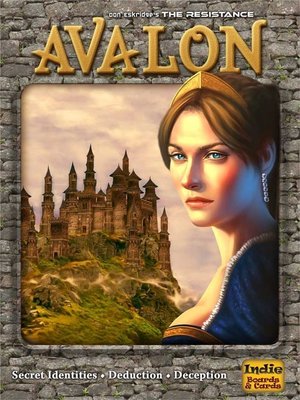 大安殿桌遊 送牌套 The Resistance Avalon 抵抗組織 阿瓦隆 陣營派對 豪華大盒英文正版益智桌上遊戲