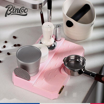 粉色壓座布粉器壓粉器套裝咖啡機51mm/58mm咖啡器具