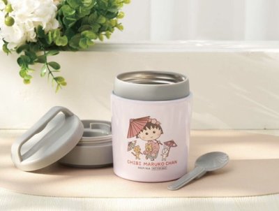 櫻桃小丸子攜帶式手提食物燜燒罐 保溫罐 保溫瓶