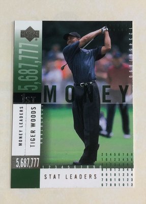 高爾夫 GOLF 2002 Upper Deck  Tiger Woods #SL11 老虎伍茲 特卡