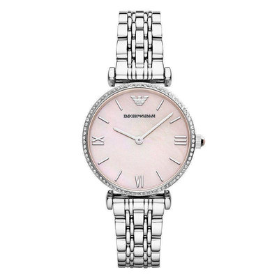 熱賣精選現貨促銷 EMPORIO ARMANI 亞曼尼手錶 AR1779 珍珠母貝手錶 腕錶  歐美代購 明星同款