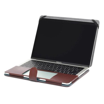 丁丁 蘋果筆記本外殼 macbook air 13.3 皮套 pro 15吋 電腦保護殼 11吋 12吋 皮質筆電保護套