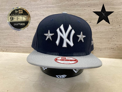 New Era x MLB NY Yankees Original Fit Navy 紐約洋基五芒星設計深藍9Fifty