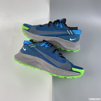 NIKE PEGASUS TRAIL 2 藍綠 潑墨 時尚 慢跑鞋 CK4309-004 36-45 男女鞋