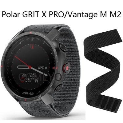 Polar GRIT X PRO Vantage M2 錶帶軟尼龍錶帶可更換腕帶 七佳錶帶配件599免運