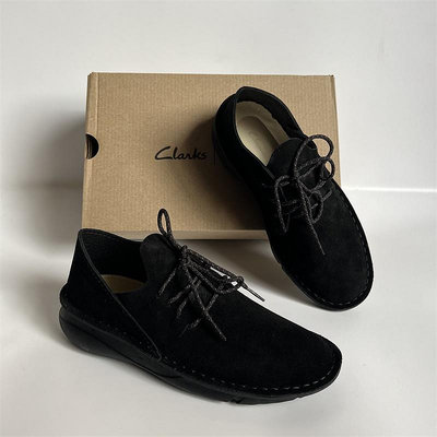 新款熱銷 clarks其樂女鞋2021春夏款潮流圓頭輕便小白鞋女 Clarks Origin明星大牌同款