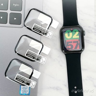 滿版覆蓋 | Apple Watch 保護貼 3D曲面膜 適用 iwatch SE 1-8代 蘋果手錶屏幕膜 高清防爆-奇點家居