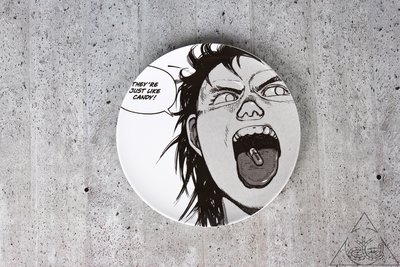 【HYDRA】Supreme Akira Pill Plate 陶瓷 圓盤 阿基拉 盤子【SUP111】