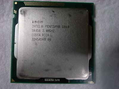 高雄路竹---Intel G860 (3M Cache, 3.00 GHz)  正式版1155腳位
