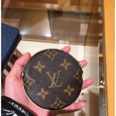 LV M61926 Monogram 經典花紋圓形零錢包