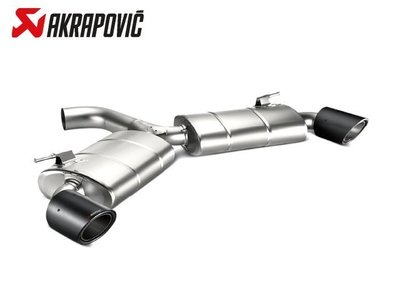 【Power Parts】AKRAPOVIC 排氣管(鈦合金+CARBON) VW GOLF GTI  2014-