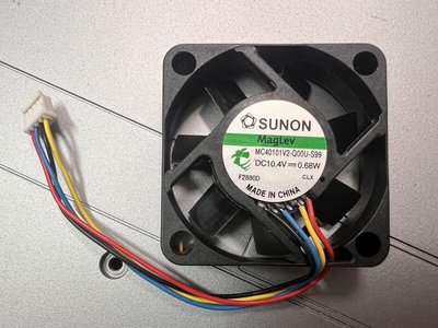 SUNON 建準 MC40101V2 10.4V 4公分 40*40*10mm 4cm 氣化磁懸浮風扇