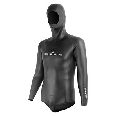 【日大潛水RIDA】Aropec -3mm 100%全超彈男款兩件式 自由潛水防寒衣-上衣
