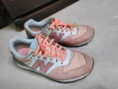 二手 New balance 996 粉色復古鞋 23.5cm