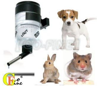 GO-FINE 夠好 立可吸-QLFT-16寵物飲水瓶 狗飲水器16oz小容量(480cc)美國寵物第一品牌LIXIT