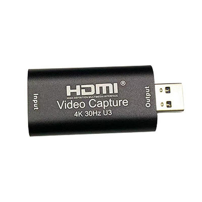 USB3.0視頻採集卡MS2130晶片4K30hz PS4迷你電腦棒監控主相機頂盒