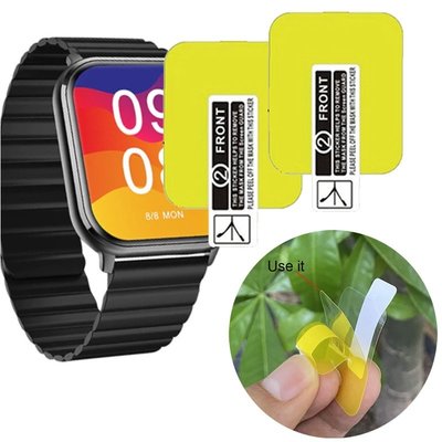 Imilab W02 W01 屏幕保護膜智能手錶超薄保護膜 TPU 防刮軟膜