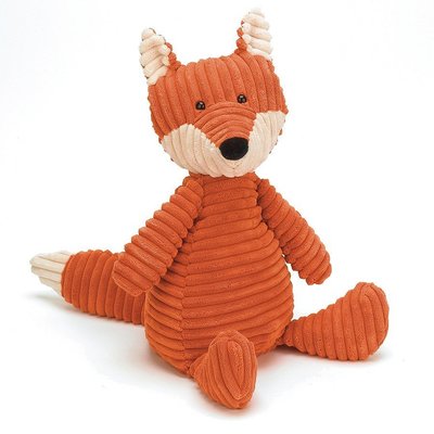 預購 英國 JELLYCAT經典可愛狐狸 最精緻的絨毛玩偶 童趣款 Fox 安撫玩偶 生日禮 新年禮
