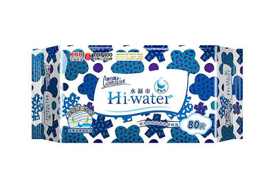 【B2百貨】 康乃馨Hi-water水濕巾(80片) 4710049850318 【藍鳥百貨有限公司】
