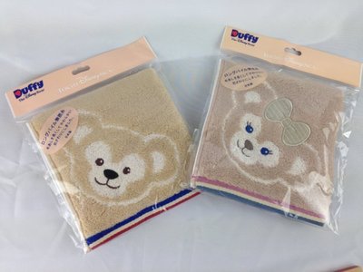 Tokyo Disney sea 限定Duffy達菲熊日本製毛巾 附提袋