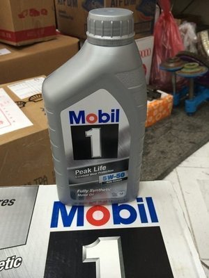 【MOBIL 美孚】Paek Life、5W50、合成機油、1L/罐【歐洲進口】-單買區
