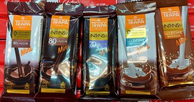 西班牙 Trapa 牛奶巧克力 / 黑巧克力