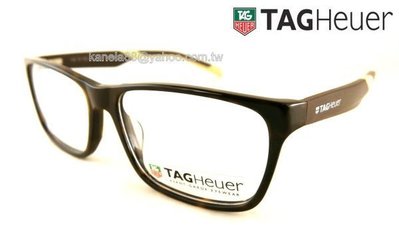 TAG Heuer 豪雅 # 嚴選眼鏡 茶色膠框 彈簧鏡腳 法國製 公司貨 TH552 003 porsche 周年優惠