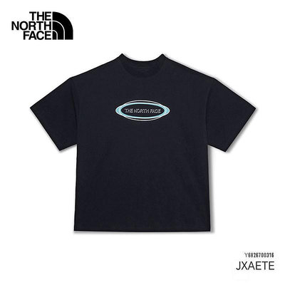 北面 The North Face T恤戶外舒適休閒圓領短袖男女透氣寬鬆印花 | 7w8a【JXAETE】