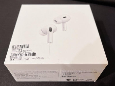 Apple AirPods Pro 2 / 新版支援Magsafe 藍牙耳機 / 原廠公司貨 / 附購買證明/全新未拆封(免運)