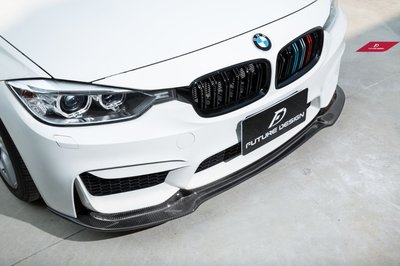 【政銓企業有限公司】 BMW F30 F31 台製AN M3保桿專用 V 款 碳纖維 卡夢前下巴 320 328 335