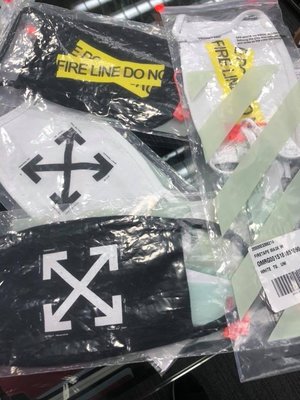 ［4real］OFF-WHITE 18ss 口罩 4款