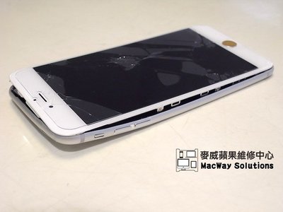 [台中 麥威蘋果] iPhone 6 4.7吋 iPhone 6 Plus 5.5吋 觸控板 螢幕玻璃更換 破裂變形