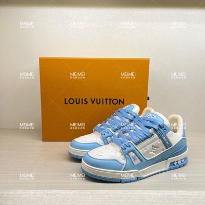 30年老店 預購 LOUIS VUITTON LV TRAINER 運動鞋 鞋子 8號 1AA6X3 LV