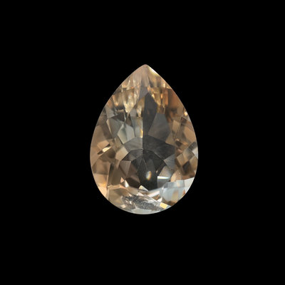 棕黃色天然拓帕石(Topaz)裸石12.18ct [基隆克拉多色石Y拍]