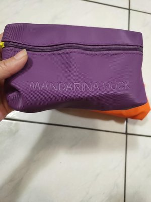 義大利 Mandarina Duck 手拿包 過夜包